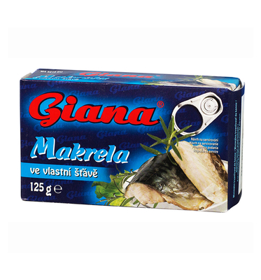 Makrela vo vlastnej šťave 